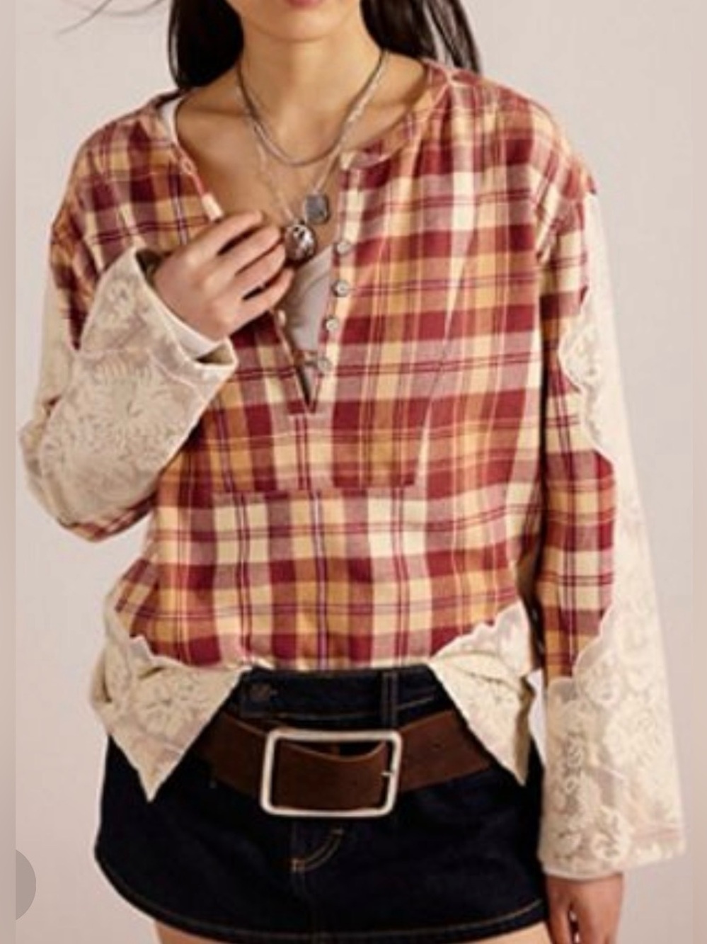Free People We the Free Sweet Nostalgia Henley